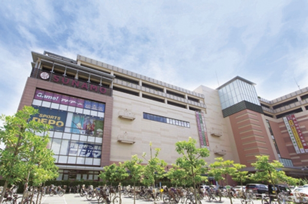 Minamisunamachi shopping center SUNAMO (about 1240m / 16-minute walk)