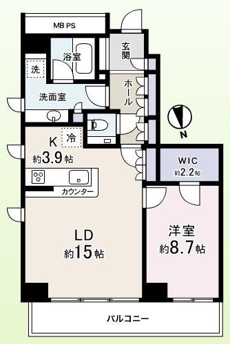 Floor plan. Pet breeding is also possible ☆