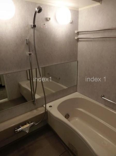 Bathroom. With convenient bathroom dryer even on a rainy day!