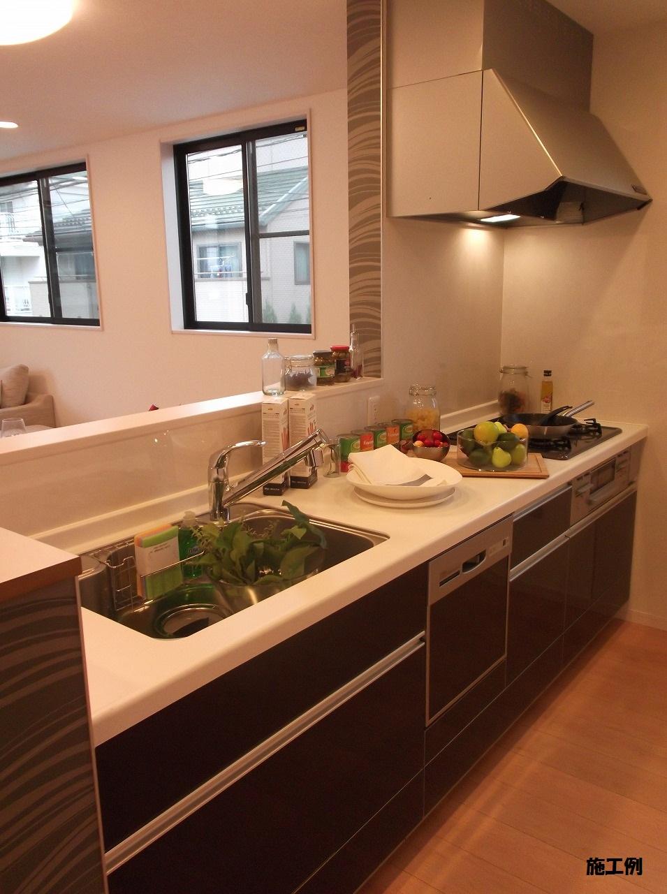 Same specifications photo (kitchen). Example of construction