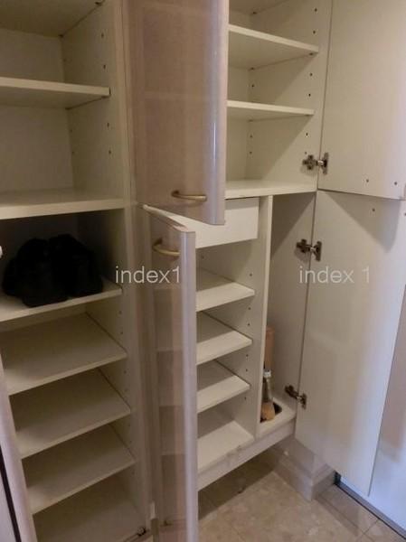 Receipt. Neat is around the entrance dispose of shoes with storage