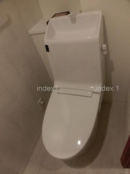 Toilet. Happy with Washlet!