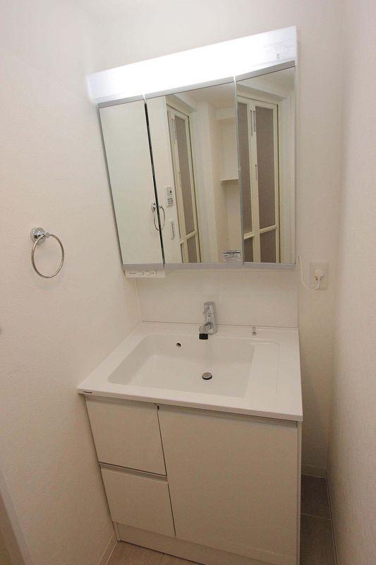 Wash basin, toilet. Independent wash basin