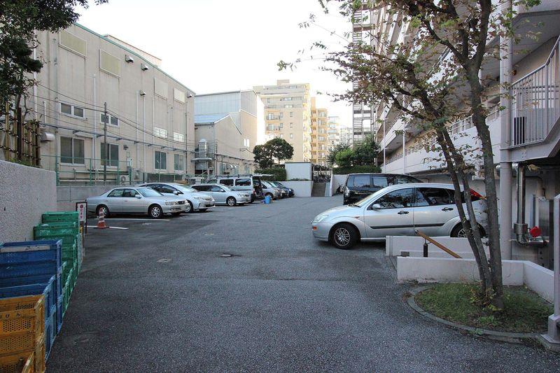 Parking lot. Plane parking