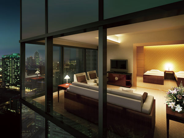 Shared facilities.  [Guest Room (by appointment ・ Fee required)] The distinctive guest rooms in each tower 36 floor of a total of 6 rooms available. 4 rooms of two rooms and middle size of luxurious corner room suite room. Welcomes guests to Yingbin space Gulf of view is wait ※ In the guest room Rendering, In fact a somewhat different in what local 33-floor equivalent of view photo (March 2008 shooting) was CG synthesis