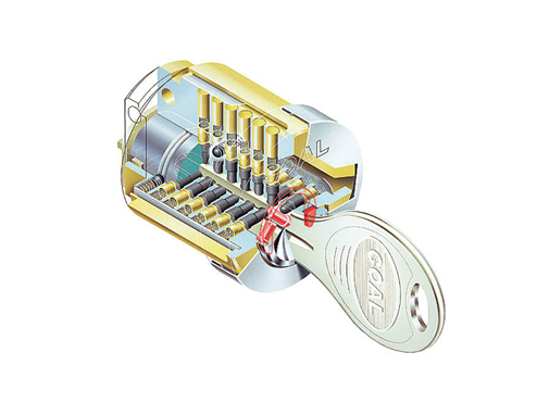 Security.  [Cylinder key in consideration of the incorrect lock, such as picking] Entrance key of the dwelling unit is, It has adopted a V18 cylinder key of the reversible type with enhanced response to the incorrect tablet, such as picking. (Conceptual diagram)