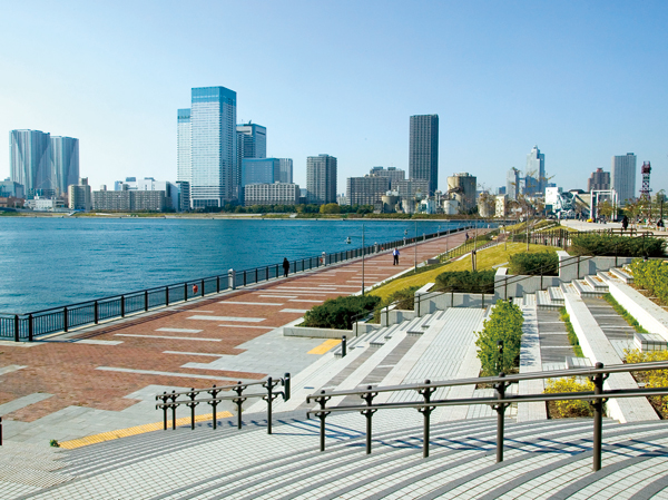 Surrounding environment. Toyosu park (about 620m ・ An 8-minute walk)