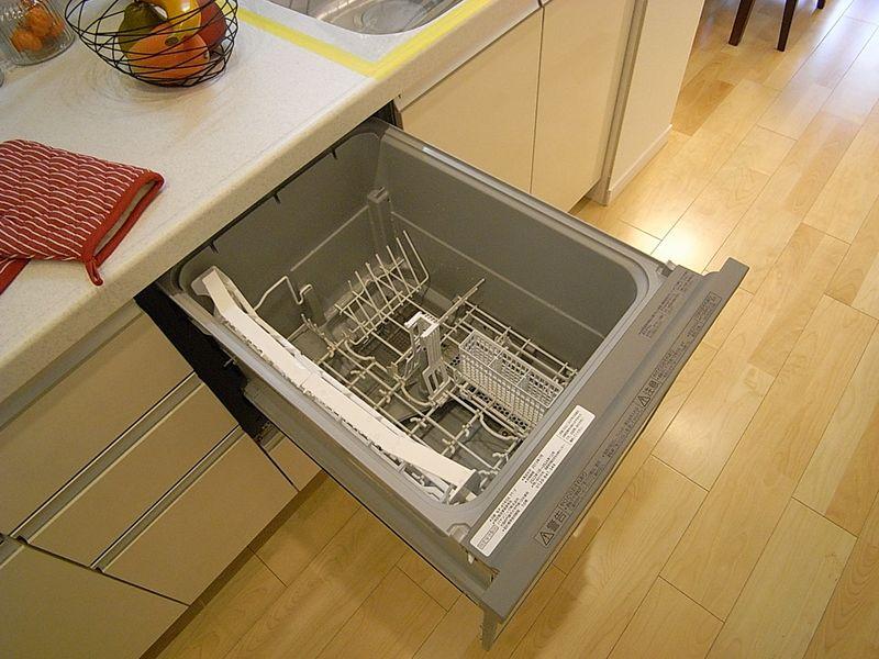 Kitchen. Comfortable to me a kitchen with a dishwasher to clean up after a meal