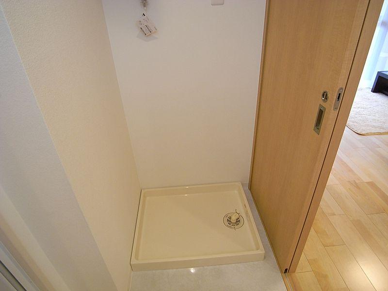 Other introspection. Washing machine storage located washroom right next door