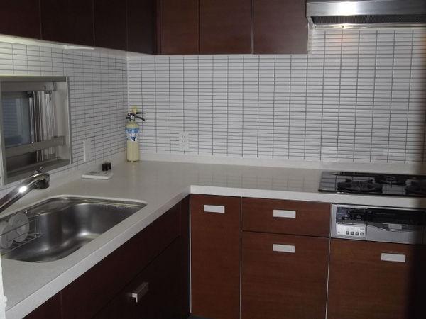 Kitchen. There are also windows in the kitchen room. (L-shaped kitchen)