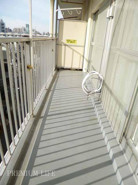 Balcony.  [balcony] Good balcony per sun on the south-facing. Laundry is also well dry likely.