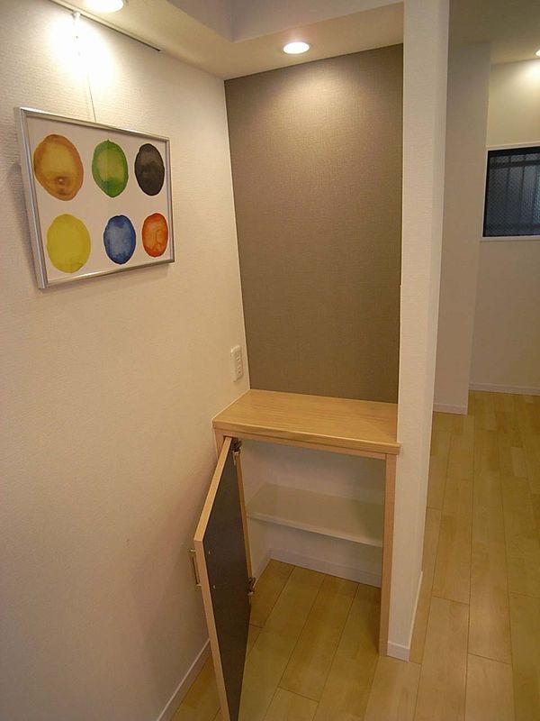 Living. Telephone stand