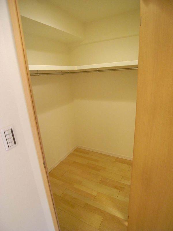 Non-living room. Walk-in closet