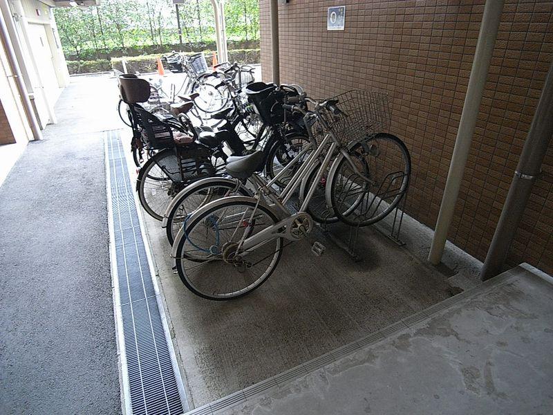 Other local. Bicycle-parking space