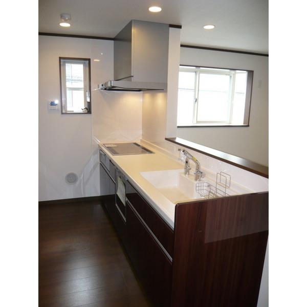 Building plan example (introspection photo). Example of construction Kitchen reference photograph
