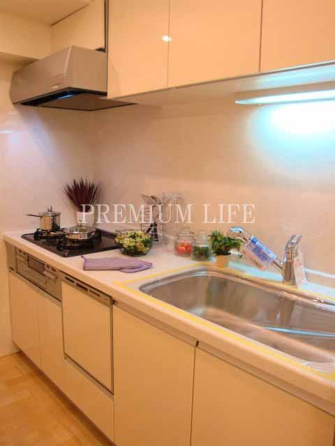 Kitchen. Dishwasher and water purifier with kitchen.