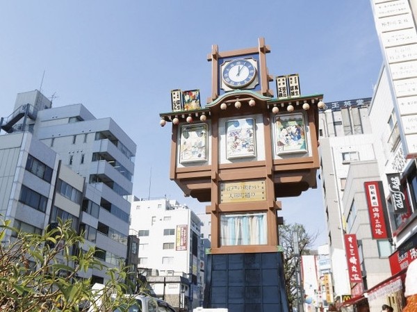 Ningyo-cho (about 5 minutes by bicycle ・ About 1.0km)