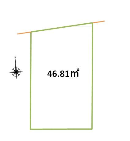 Compartment figure. 43,800,000 yen, 3LDK, Land area 46.81 sq m , Building area 83.45 sq m of the Property section view