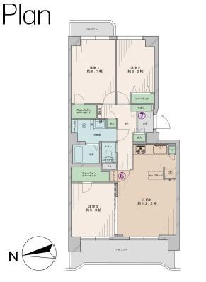 Floor plan. New Rinobe already Weekdays and at night is also possible preview !! Please feel free to contact us