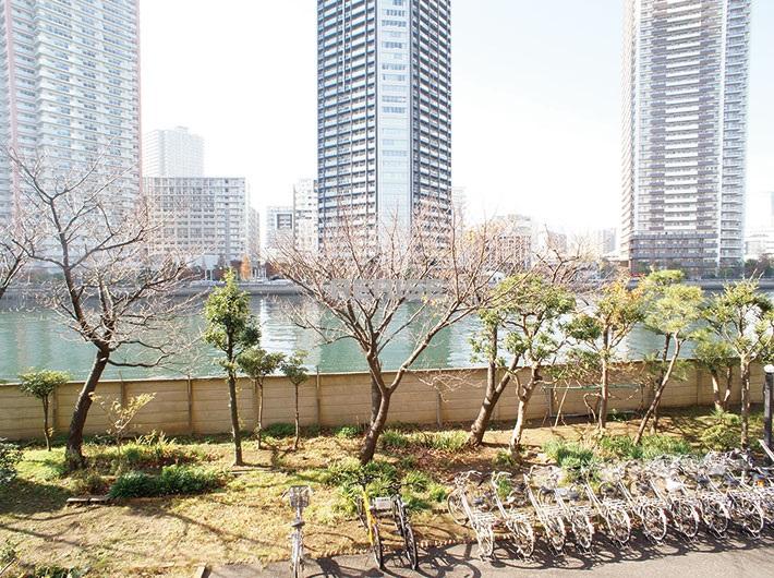 View photos from the dwelling unit. View overlooking the Tatsumi canal