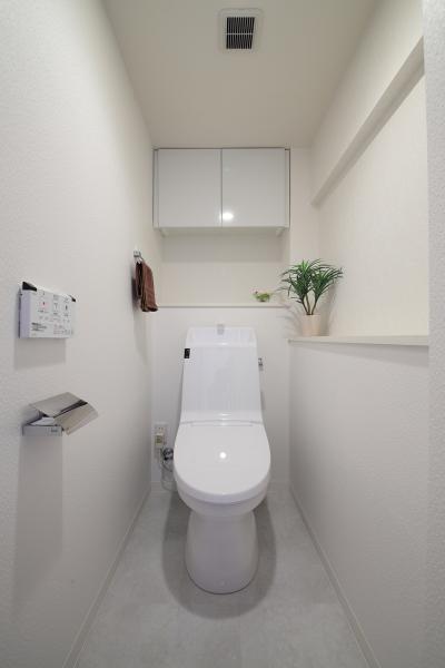 Toilet. Keep warm ・ Hot water cleaning function toilet seat