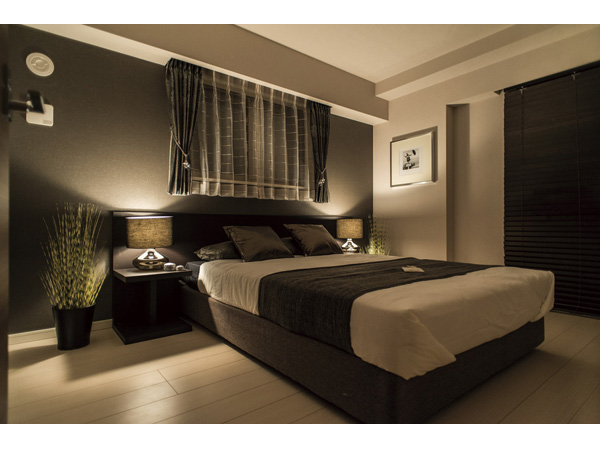 Interior.  [bedroom] The approximately 6.1-mat of the main bedroom in the two-sided lighting has established a walk-in closet.