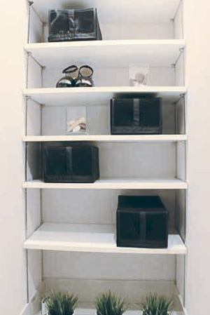 Receipt.  [Shoes-in closet] The entrance, Shoes, of course, It has become a footwear input that can be enough to hold up umbrellas and accessories. You can use the cleaner around the entrance. (A type only)