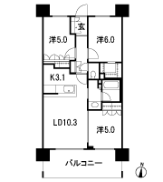 Floor: 3LDK + WIC, the occupied area: 64.48 sq m, Price: 39,800,000 yen, now on sale