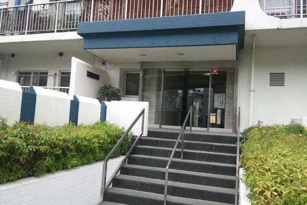 Entrance.  [entrance] Night with auto lock!