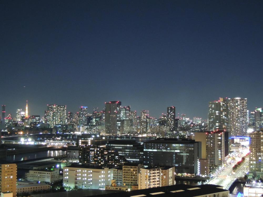 View photos from the dwelling unit. View from local ・ Night view (12 May 2013) Shooting