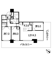 Floor: 3LDK + WIC + SIC + N, the occupied area: 78.91 sq m, Price: TBD