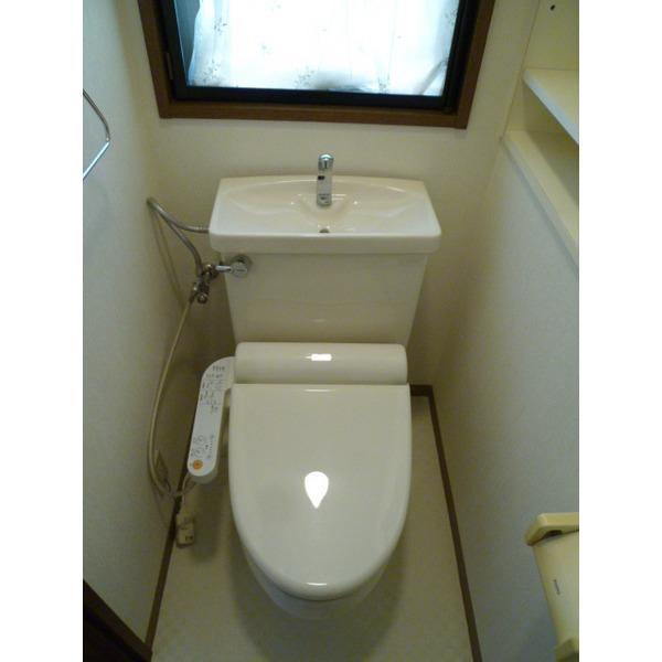 Toilet. With Washlet