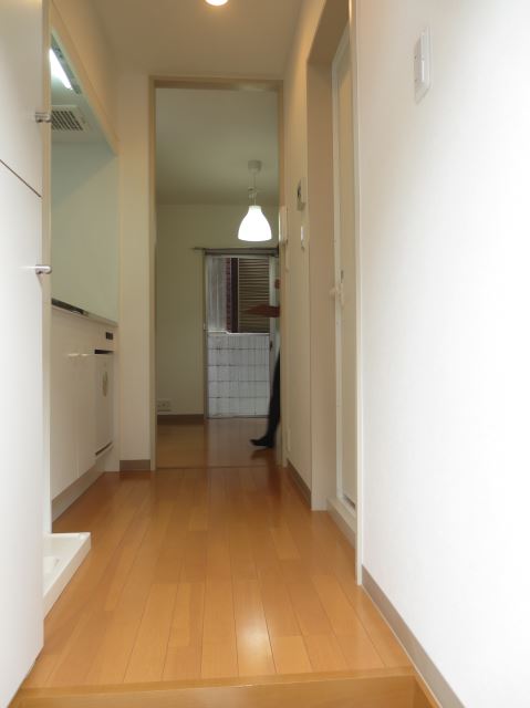 Living and room. It is the state of the room as seen from the front door