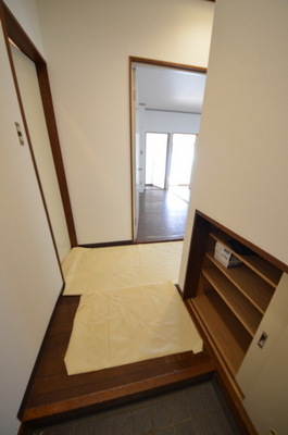 Entrance.  ☆ From here is the beginning and end of the day ☆