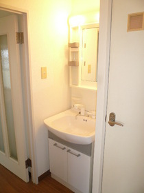 Washroom. Washbasin independence