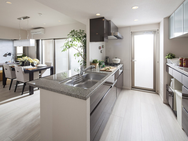 Living.  [living ・ dining ・ kitchen] (Model Room D type)