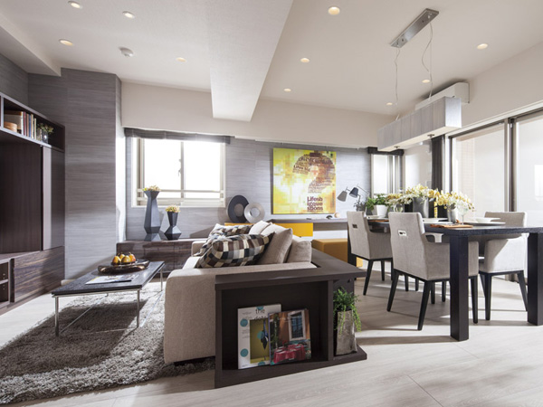 Room and equipment. living ・ Dining (Model Room D type) ※ Some will include paid option (application deadline Yes).