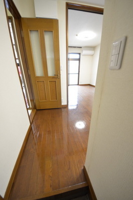 Entrance.  ☆ From here is the beginning and end of the day ☆