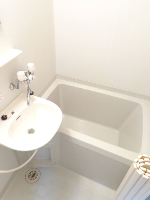 Bath. Bathroom with basin