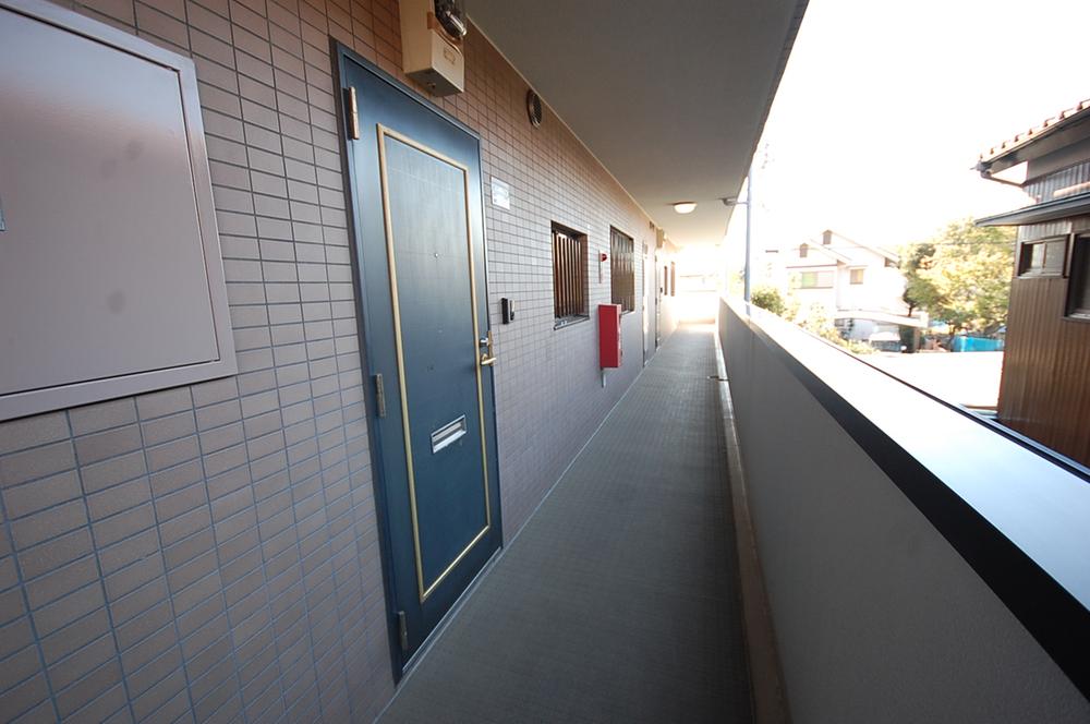 Entrance. Local shooting