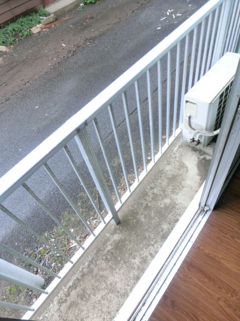 Balcony.  ☆ It dries the laundry well than Hoseru outside ☆