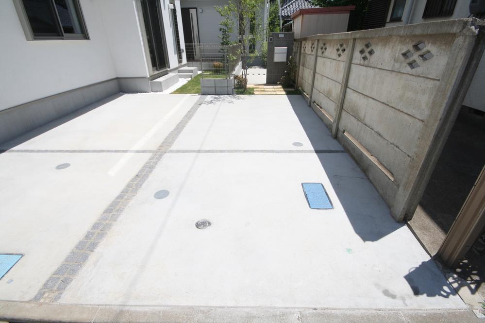 Parking lot. Local Photos