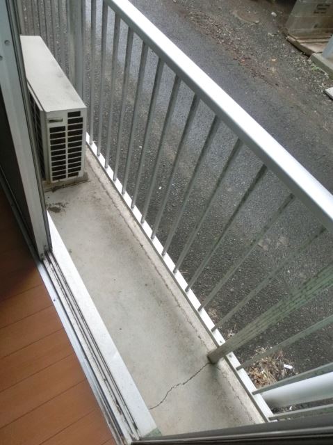 Balcony.  ☆ It dries the laundry well than Hoseru outside ☆