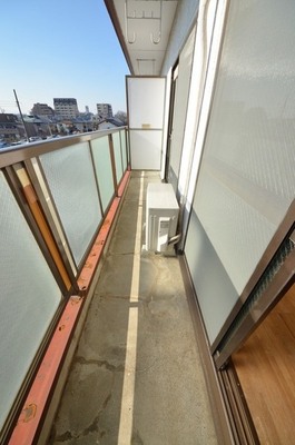 Balcony. Spread of balcony