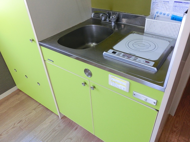 Kitchen. IH was mounting cooking heater