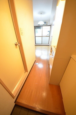 Entrance. From here is the beginning and end of the day