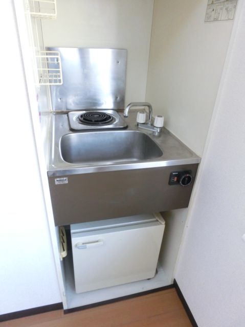 Kitchen. It is around the entrance