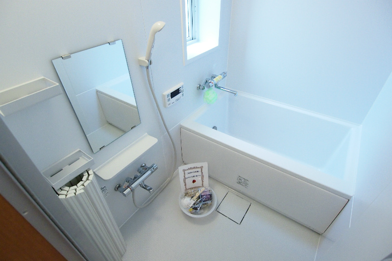 Bath. New bathroom. Bathroom with add-fired function