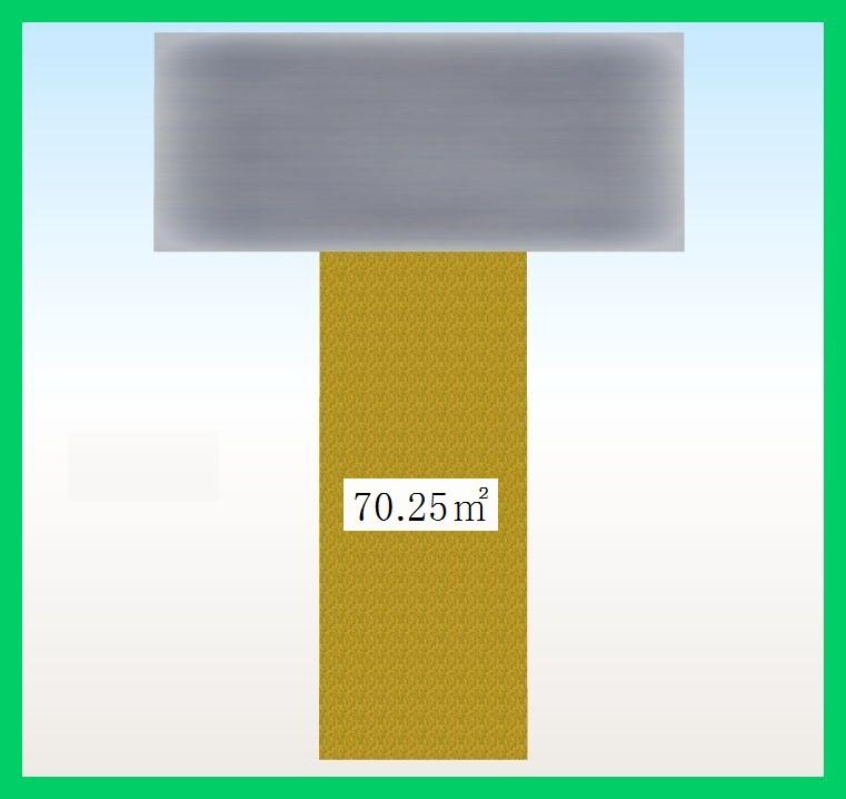 Compartment figure. Land price 29,800,000 yen, Land area 70.25 sq m compartment view