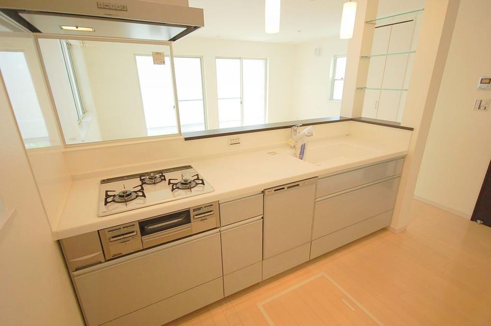 Local land photo. Example of construction